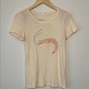 J. Crew Light Beige Cotton Shirt